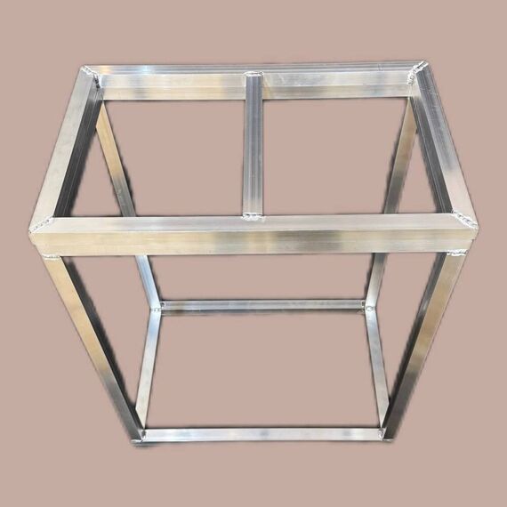 Корзина с крышкой и ножками м8 550/350 h700, изображение 3