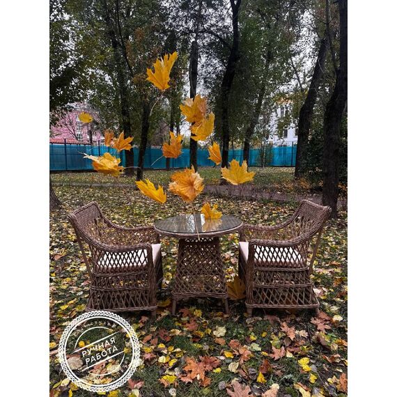 Набор мебели из ротанга "Венеция" в цвете Бук, изображение 5